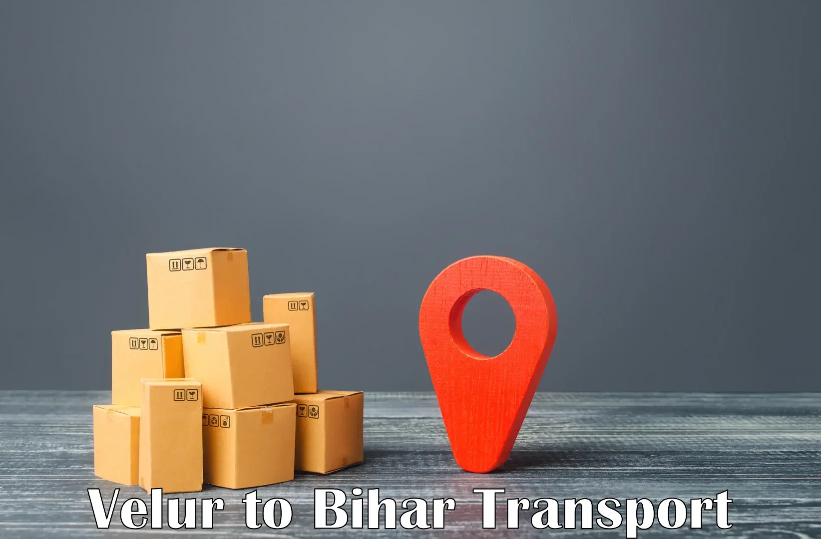 Part load transport service in India in Velur to Chainpur