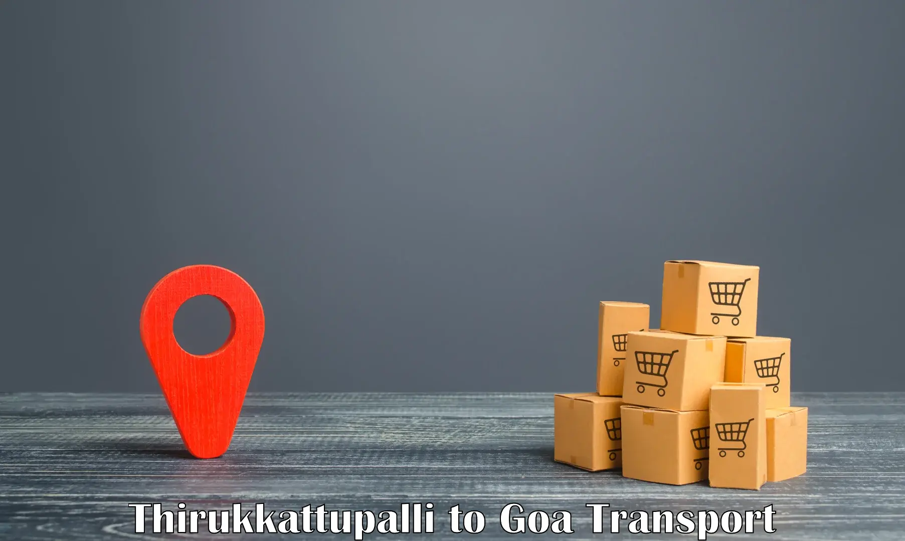 Domestic goods transportation services Thirukkattupalli to IIT Goa