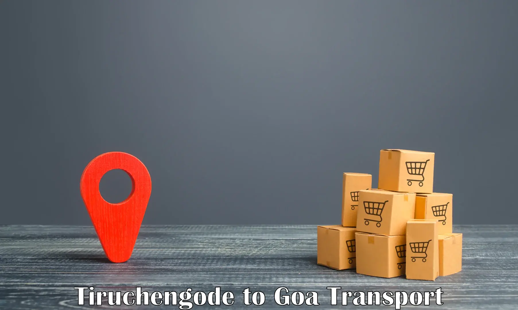 India truck logistics services Tiruchengode to Goa