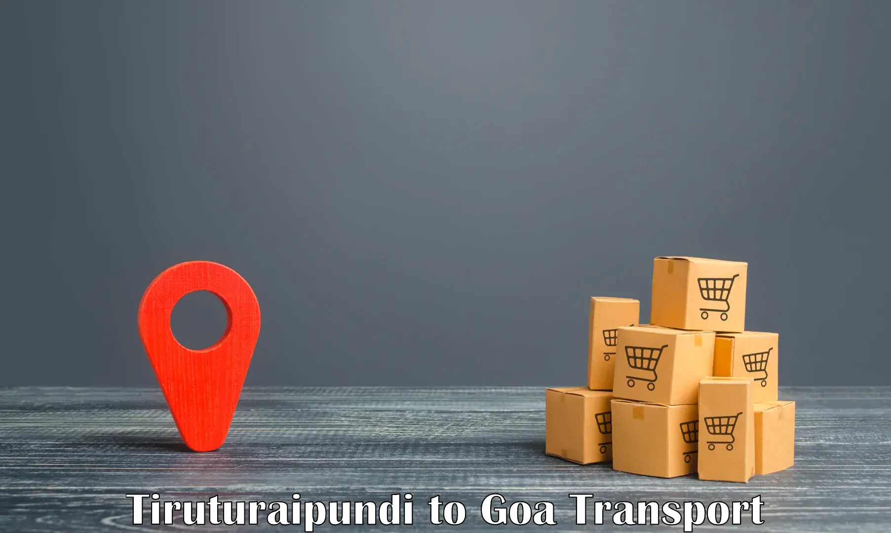 Nearby transport service Tiruturaipundi to Sanvordem