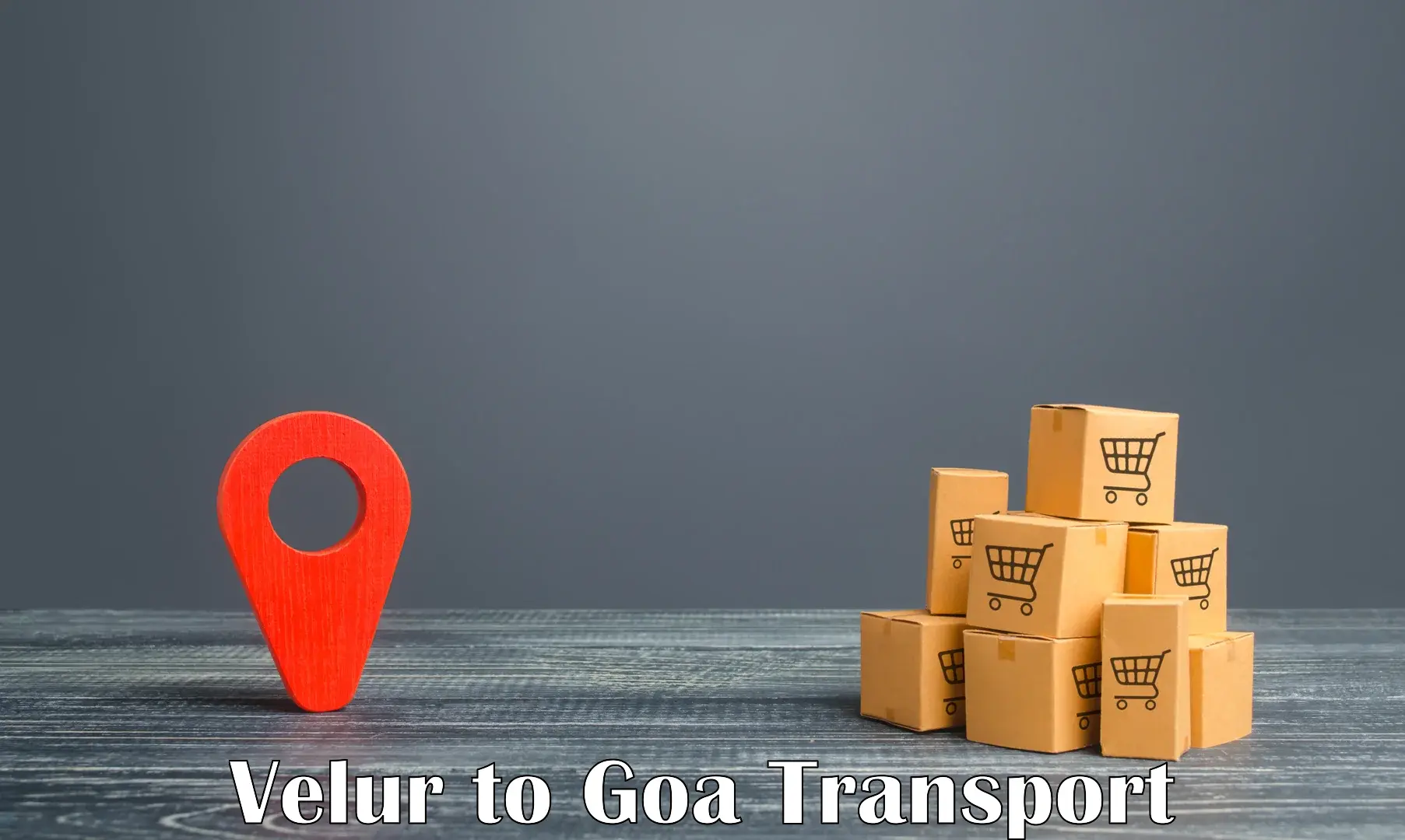 Container transportation services Velur to NIT Goa