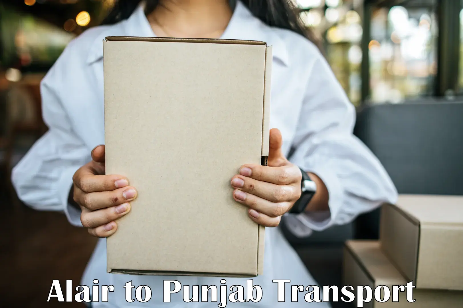 Interstate goods transport Alair to Punjab